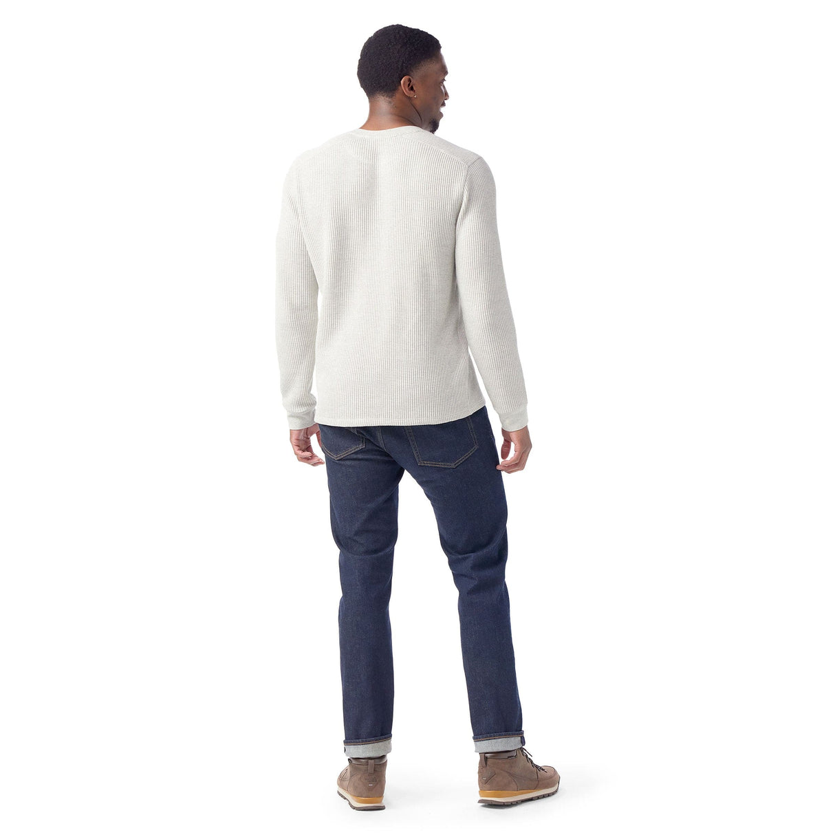 Smartwool Mens Waffle Long Sleeve Henley - Clearance  -