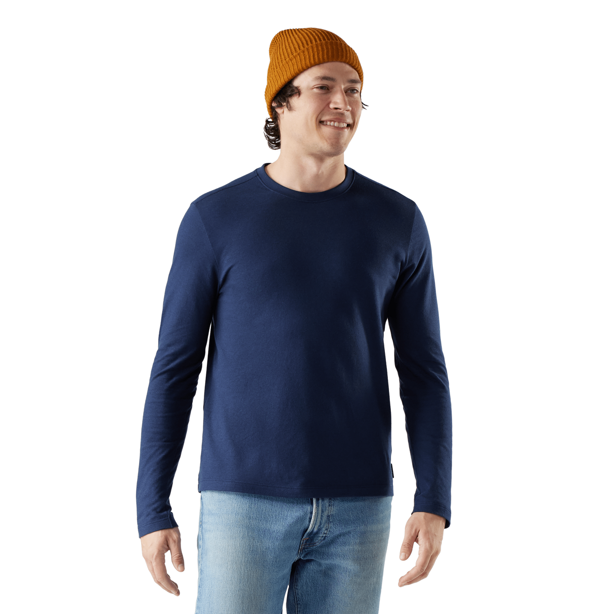 Smartwool Mens Perfect Crew Long Sleeve Tee - Clearance -