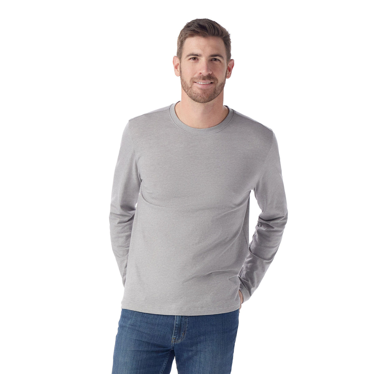 Smartwool Mens Perfect Crew Long Sleeve Tee  -