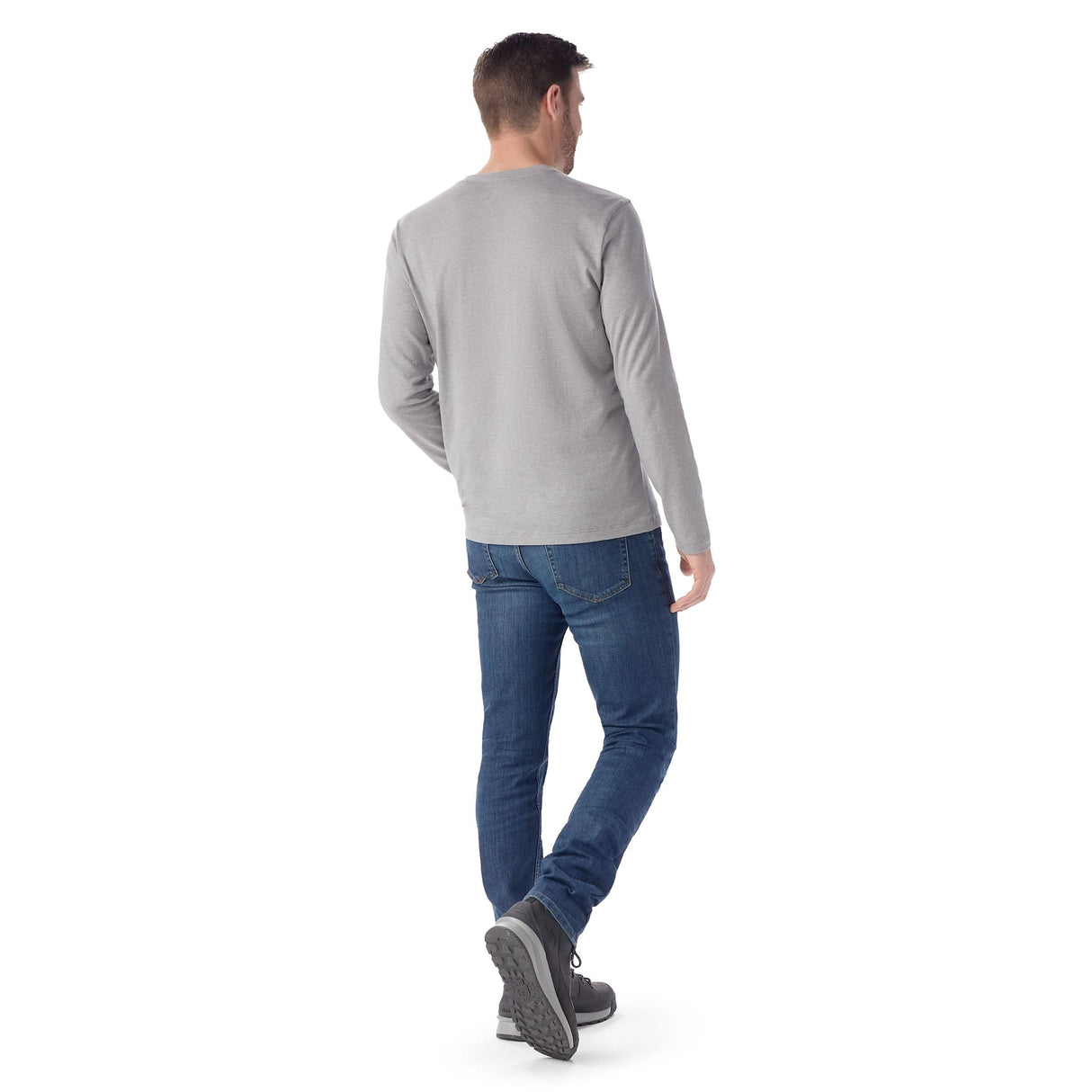 Smartwool Mens Perfect Crew Long Sleeve Tee - Clearance -
