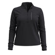 Smartwool Womens Active Fleece 1/2 Zip - Clearance  -  X-Small / Black