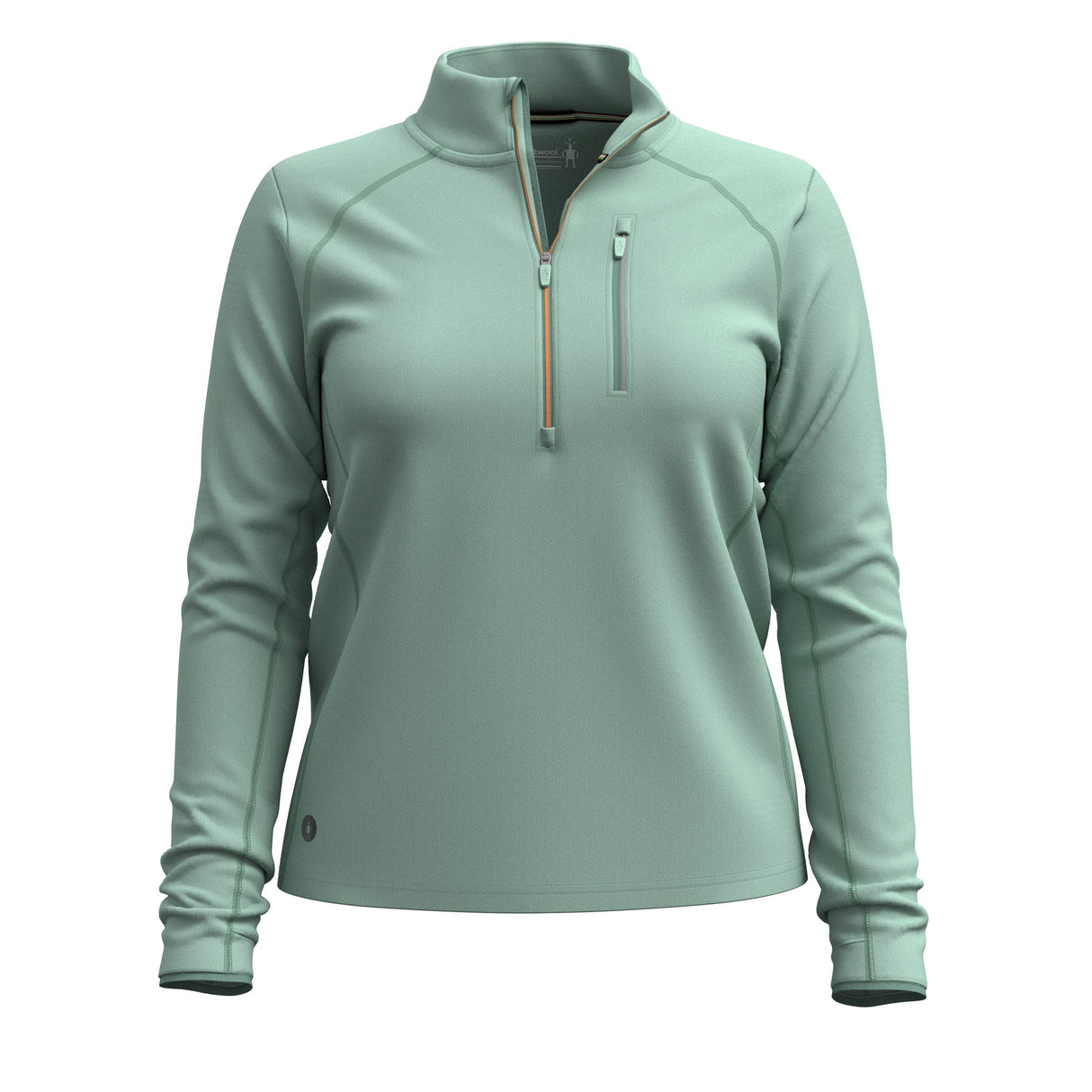 Smartwool Womens Active Fleece 1/2 Zip - Clearance  -  X-Small / Arctic Green