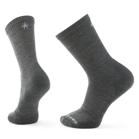Smartwool Everyday Athletic Crew Socks  -  Small / Medium Gray