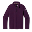 Smartwool Kids Classic Thermal Merino Base Layer 1/4 Zip - Clearance  -  XX-Small / Purple Iris Heather