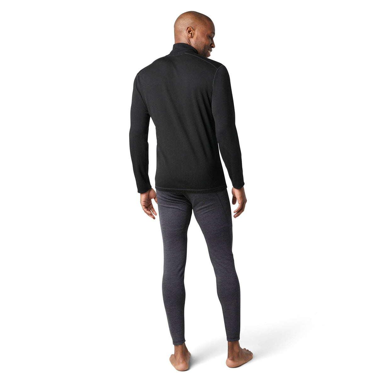 Smartwool Mens Classic Thermal Merino Base Layer 1/4 Zip  -