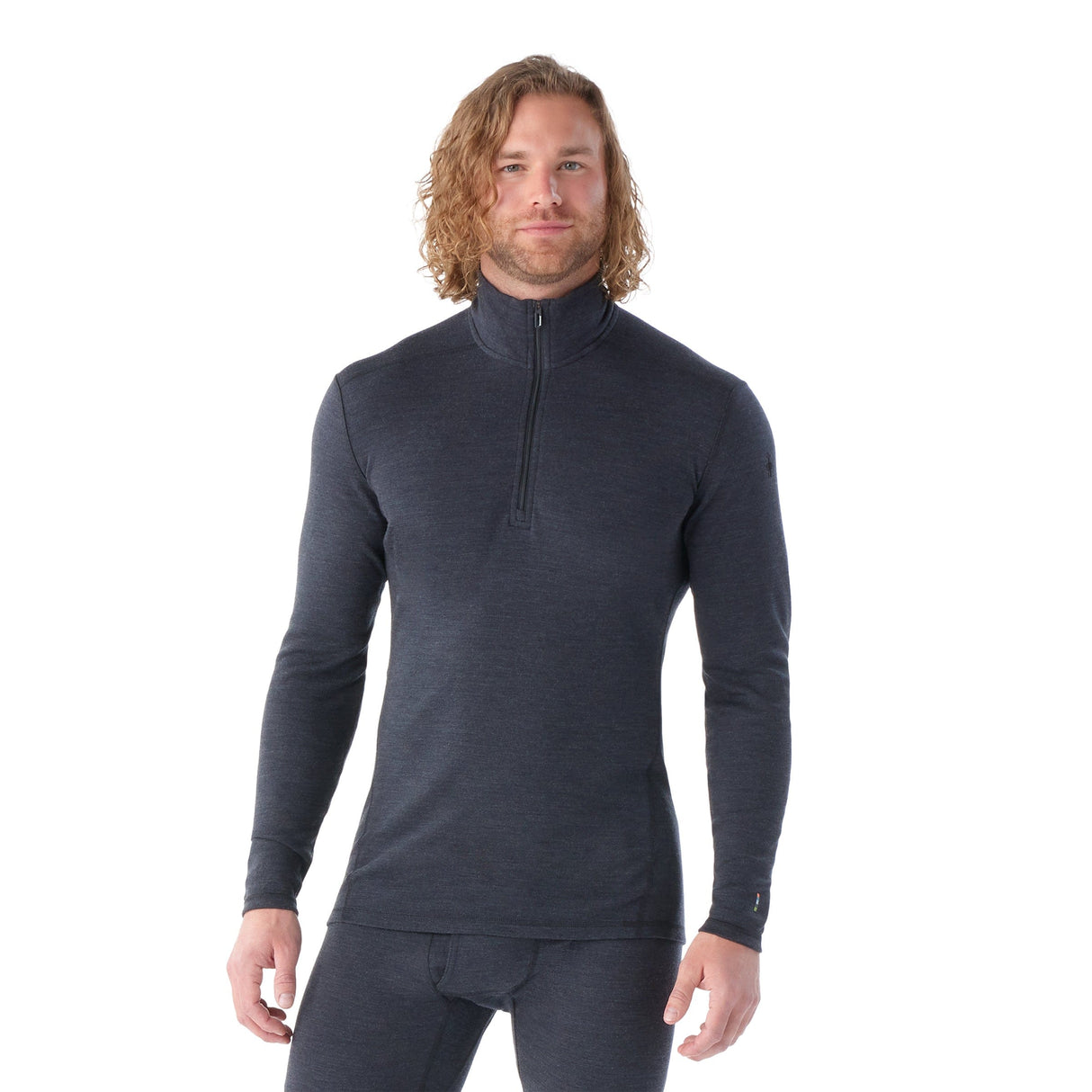 Smartwool Mens Classic Thermal Merino Base Layer 1/4 Zip  -