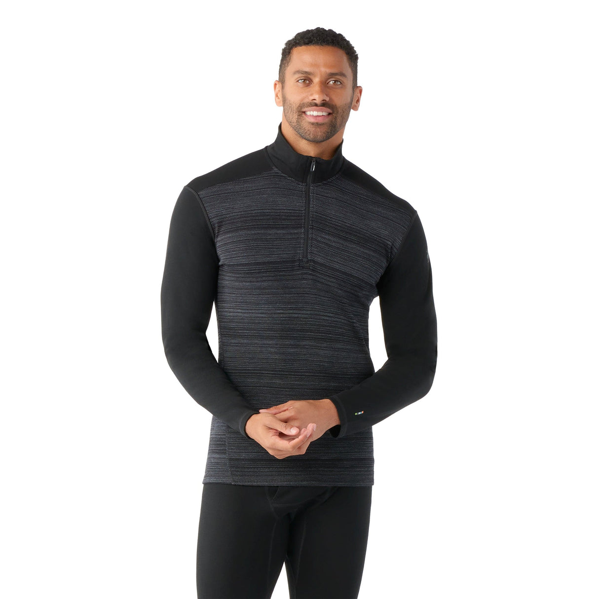 Smartwool Mens Classic Thermal Merino Base Layer 1/4 Zip  -