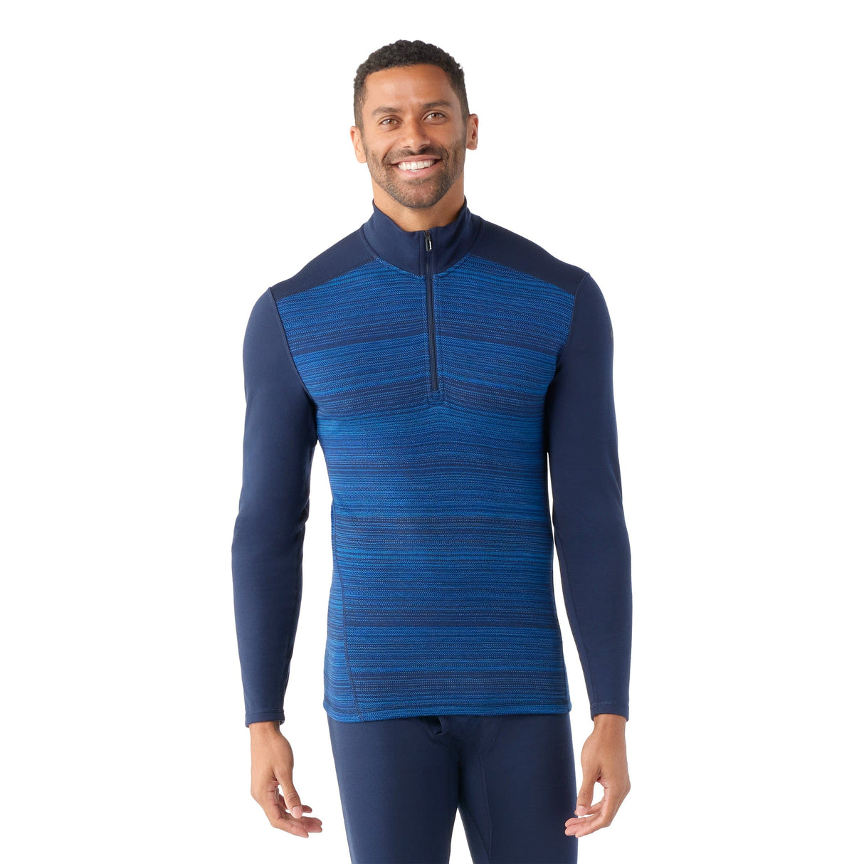 Smartwool Mens Classic Thermal Merino Base Layer 1/4 Zip - Clearance  -