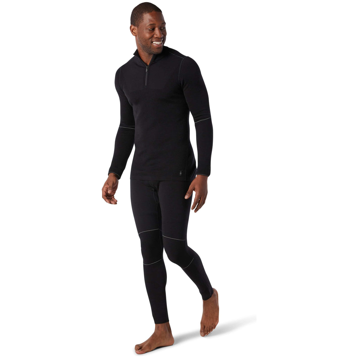 Smartwool Mens Intraknit Thermal Max Merino Base Layer 1/4 Zip  -