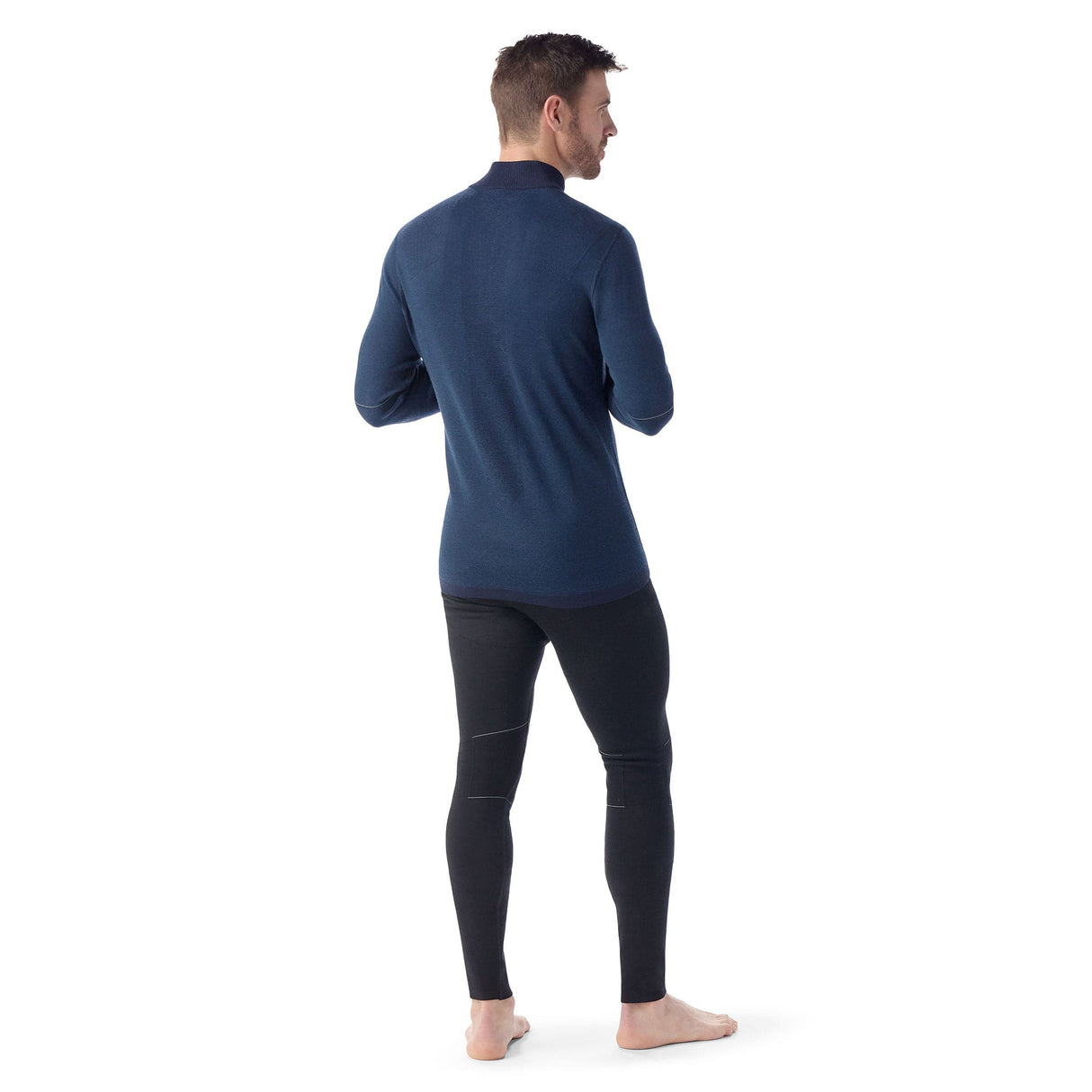 Smartwool Mens Intraknit Thermal Max Merino Base Layer 1/4 Zip - Clearance  -