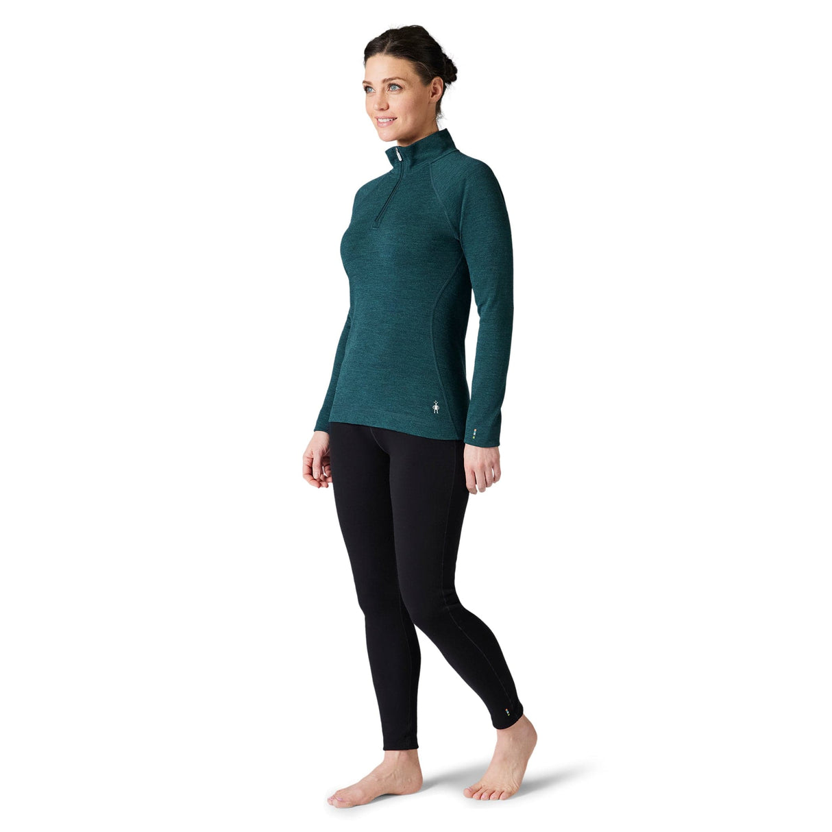 Smartwool Womens Classic Thermal Merino Base Layer 1/4 Zip  -