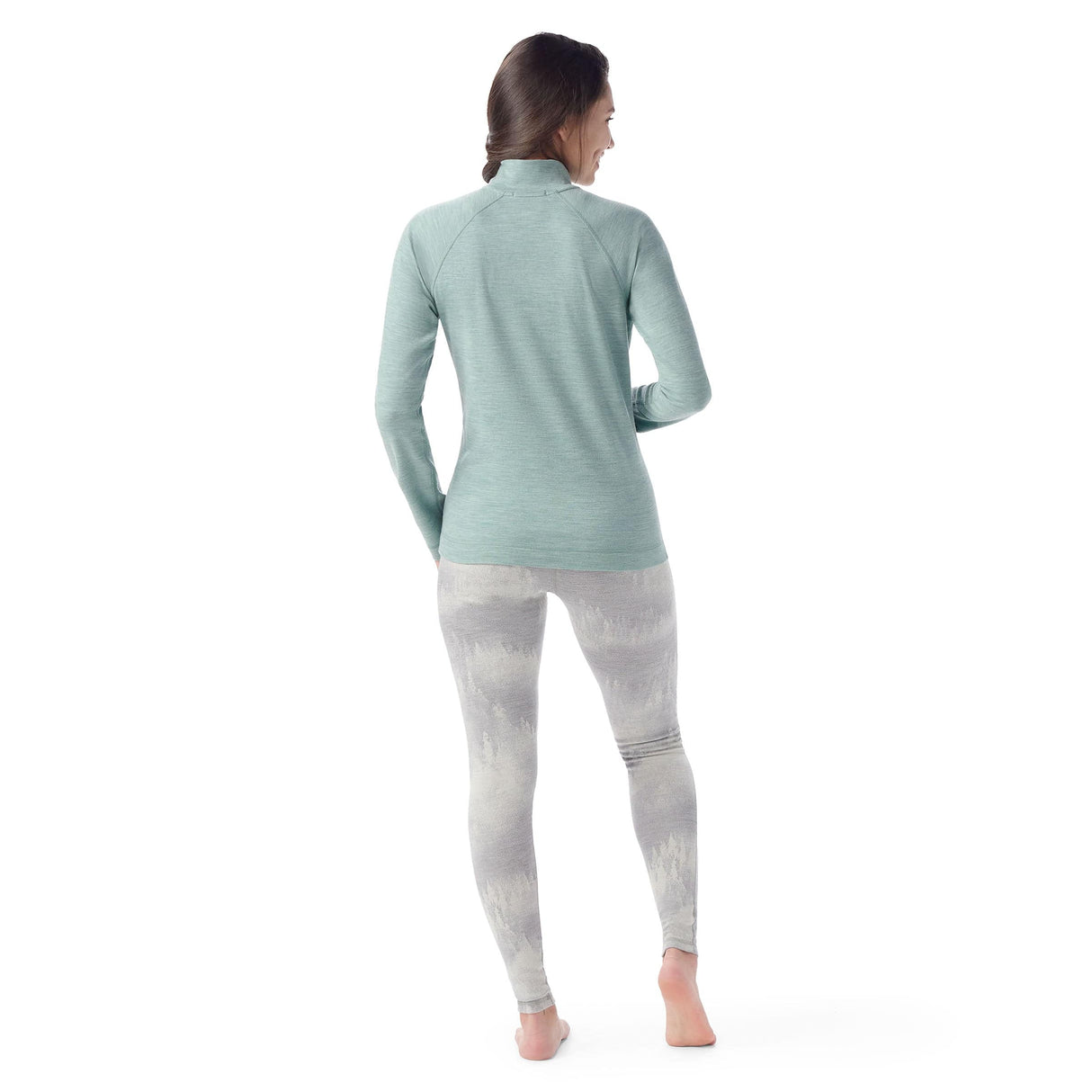 Smartwool Womens Classic Thermal Merino Base Layer 1/4 Zip  -
