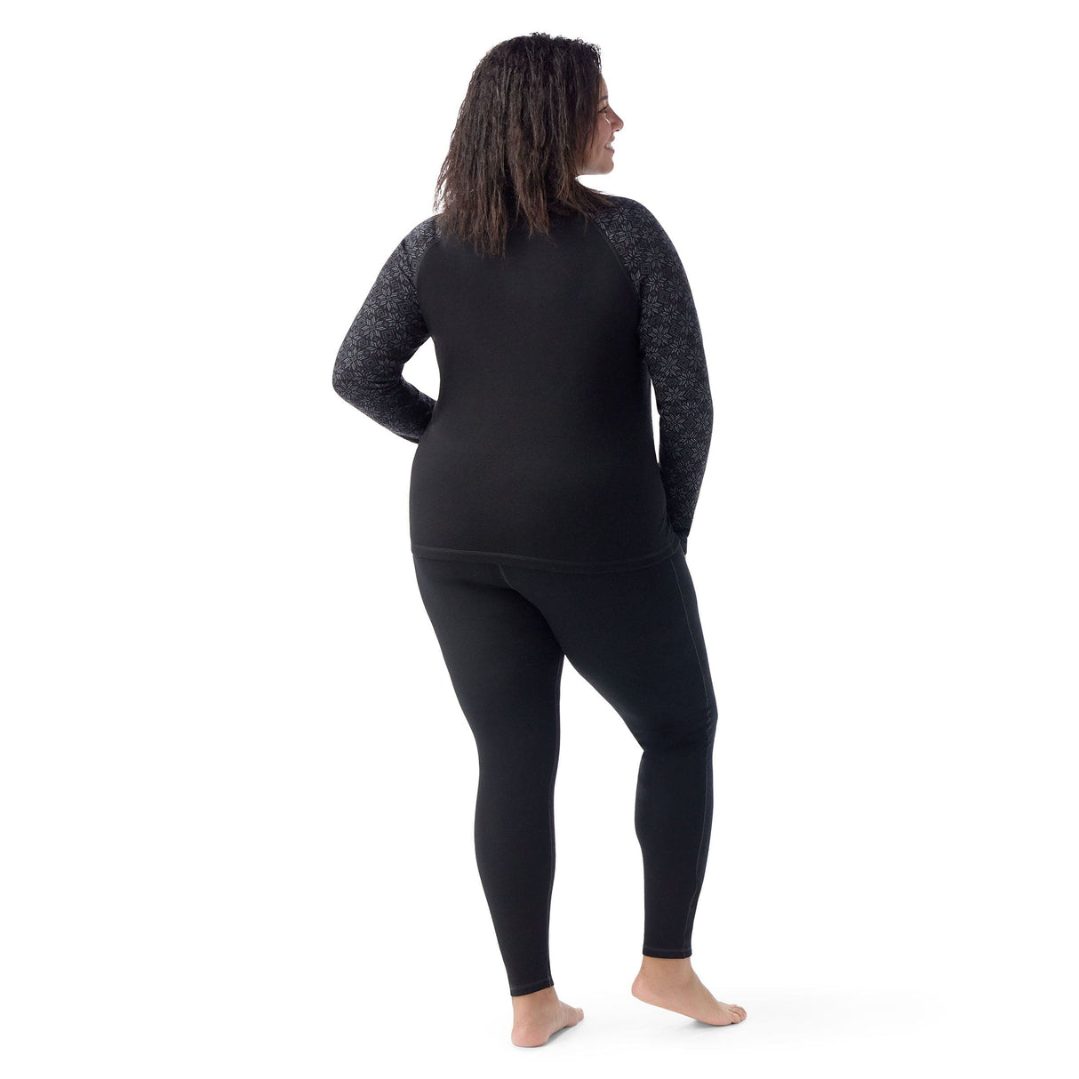 Smartwool Womens Classic Thermal Merino Base Layer 1/4 Zip Plus - Clearance  -