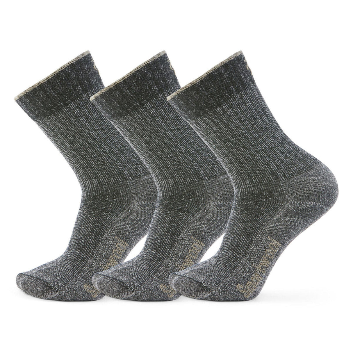 Smartwool Hike Classic Edition Second Cut Crew 3-Pack Socks  -  Small / Charcoal