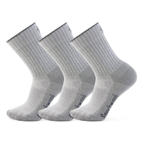 Smartwool Hike Classic Edition Second Cut Crew 3-Pack Socks  -  Small / Light Gray