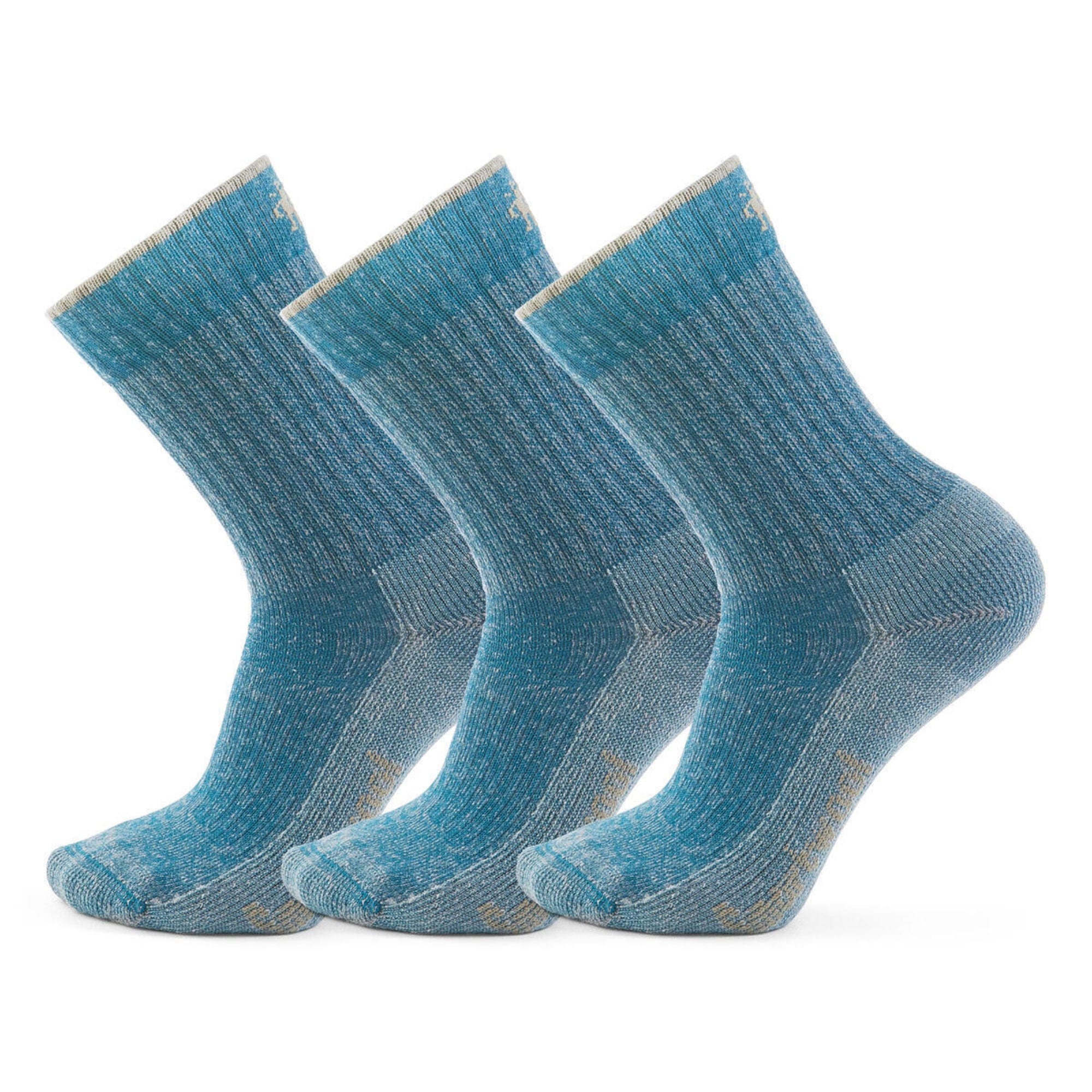 Smartwool Hike Classic Edition Second Cut Crew 3-Pack Socks  -  Small / Twilight Blue