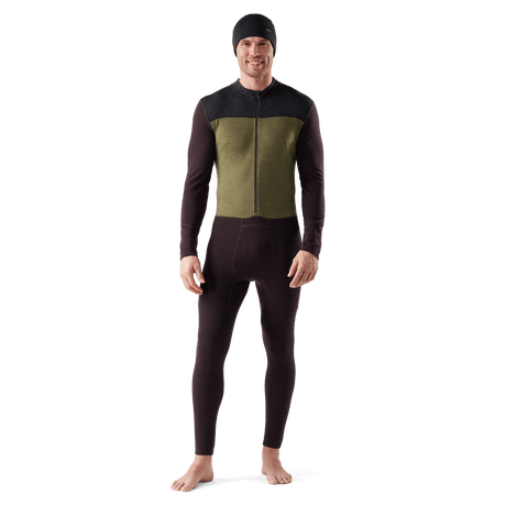 Smartwool Mens Classic Thermal Merino Base Layer One-Piece  -  Small / Mink Heather