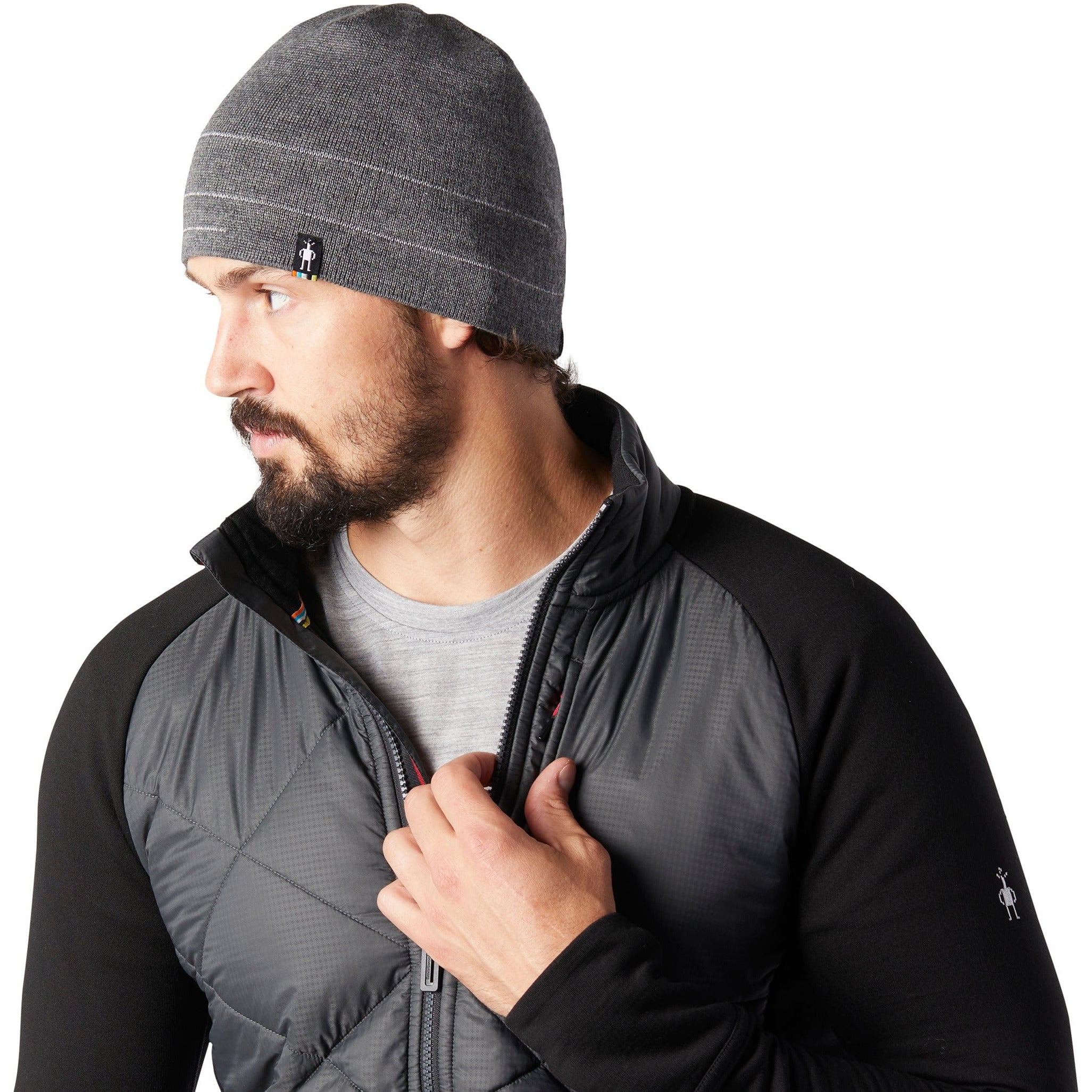 Smartwool Mens Reflective Lid Beanie  -