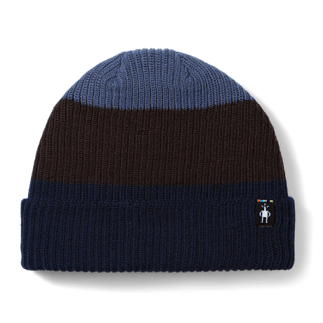 Smartwool Cantar Colorblock Beanie  -  One Size Fits Most / Nightfall Blue