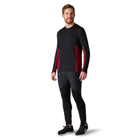 Smartwool Mens Merino Sport Long-Sleeve Crew - Clearance  -