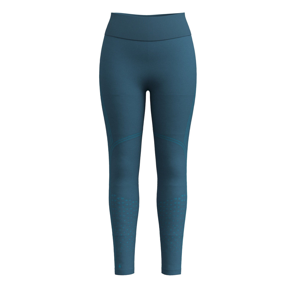 Smartwool Womens Intraknit Active Base Layer Bottoms - Clearance  -  X-Small / Twilight Blue/Pool Blue