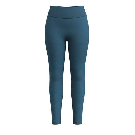 Smartwool Womens Intraknit Active Base Layer Bottoms - Clearance  -  X-Small / Twilight Blue/Pool Blue