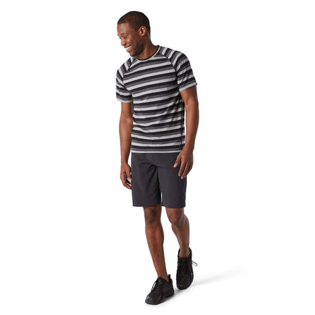 Smartwool Mens Merino 150 Base Layer Striped Short-Sleeve Tee  - Clearance  -