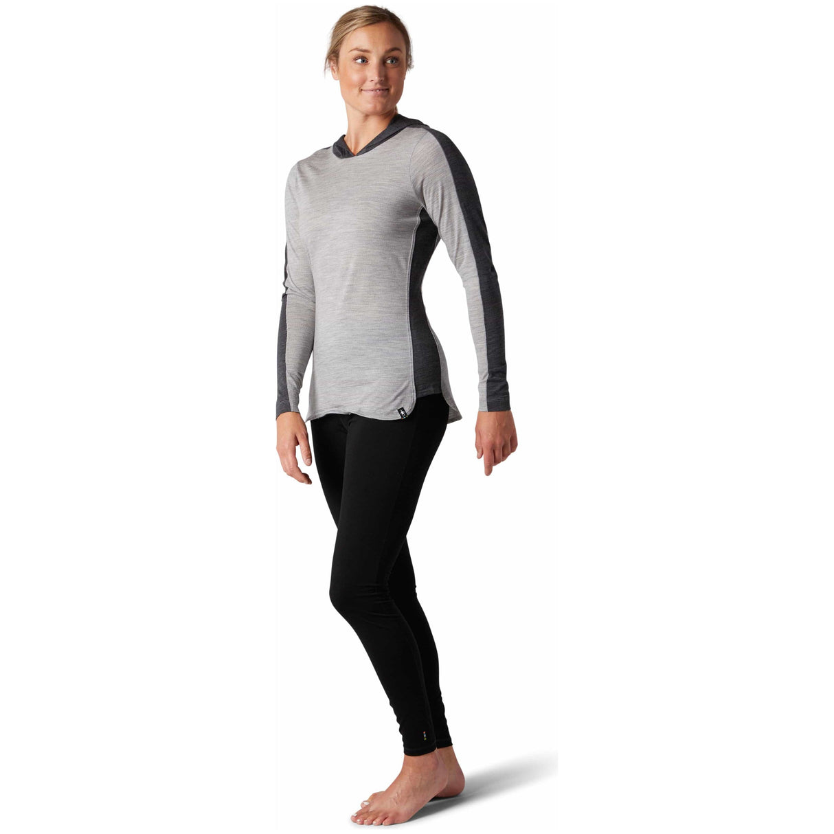 Smartwool Womens Merino 150 Hoodie - Clearance  -  X-Small / Light Gray Heather
