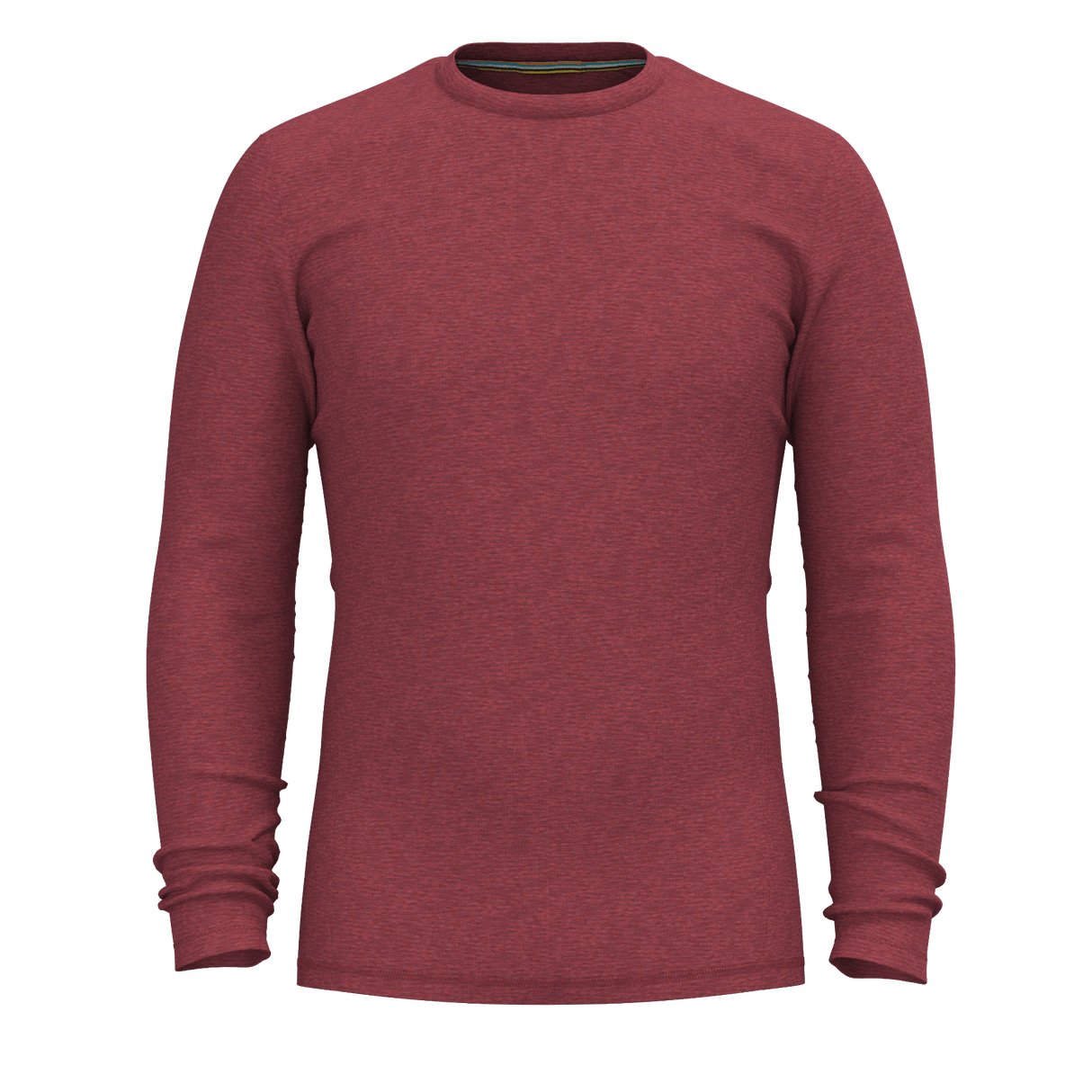 Smartwool Mens Classic Thermal Merino Base Layer Crew  -  Small / Currant Heather
