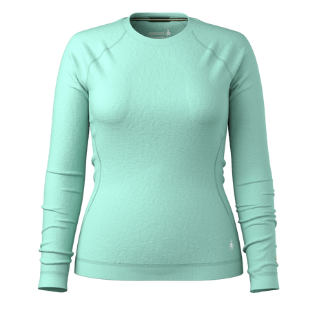 Smartwool Womens Classic Thermal Merino Base Layer Crew  -  X-Small / Pacific Blue