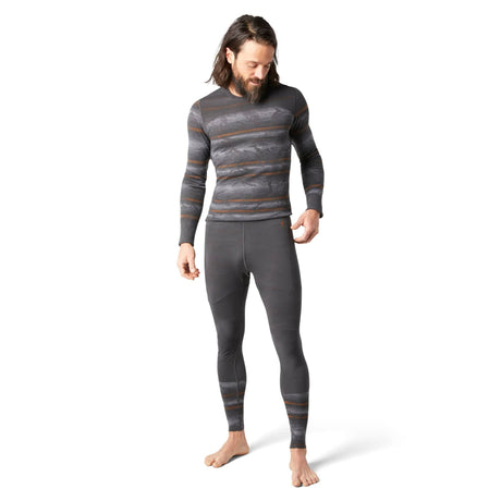 Smartwool Mens Intraknit Merino 200 Pattern Bottoms - Clearance  -  XX-Large / Forged Iron