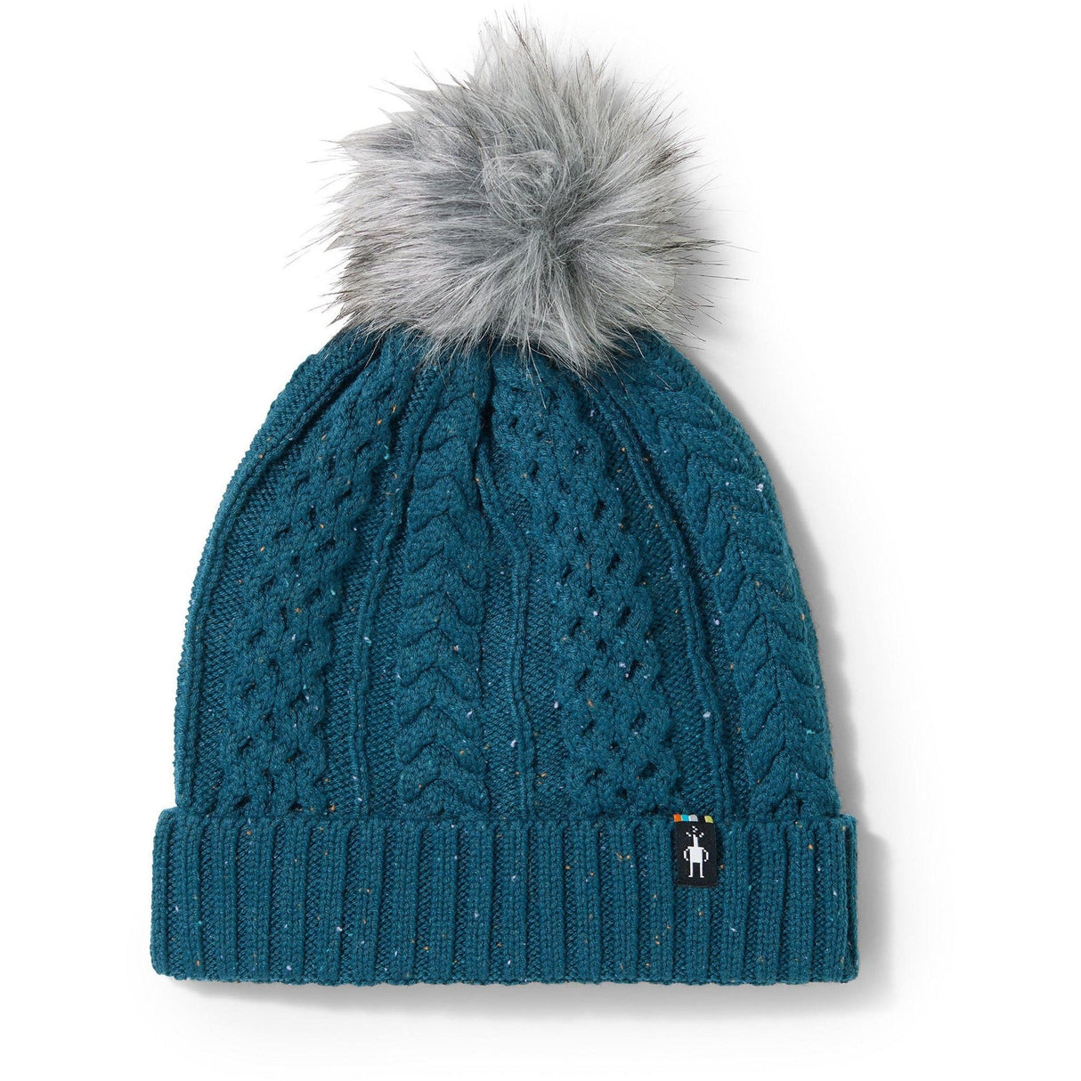 Smartwool Lodge Girl Beanie - Clearance  -  One Size Fits Most / Twilight Blue Donegal