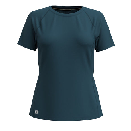 Smartwool Womens Active Ultralite Short Sleeve Tee  -  X-Small / Twilight Blue