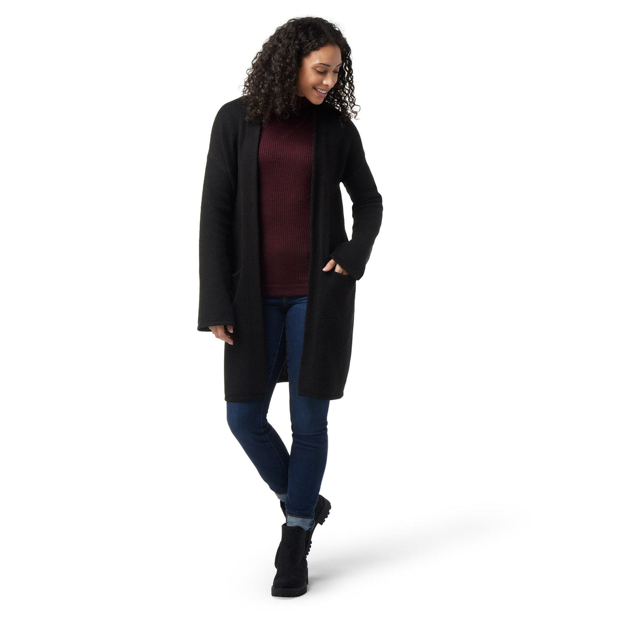 Smartwool Womens Cozy Lodge Duster Sweater - Clearance  -