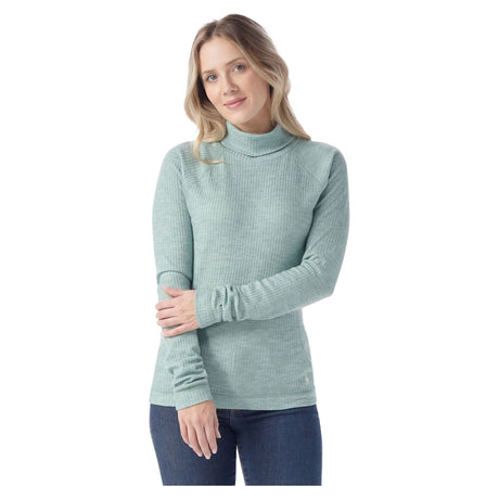 Smartwool Womens Thermal Merino Rib Turtleneck - Clearance  -