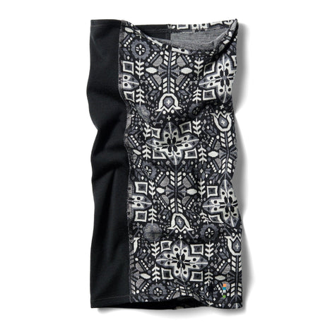 Smartwool Thermal Merino Colorblock Neck Gaiter  -  One Size Fits Most / Black Deco Floral