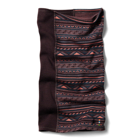 Smartwool Thermal Merino Colorblock Neck Gaiter  -  One Size Fits Most / Coral Reef Summit Soul