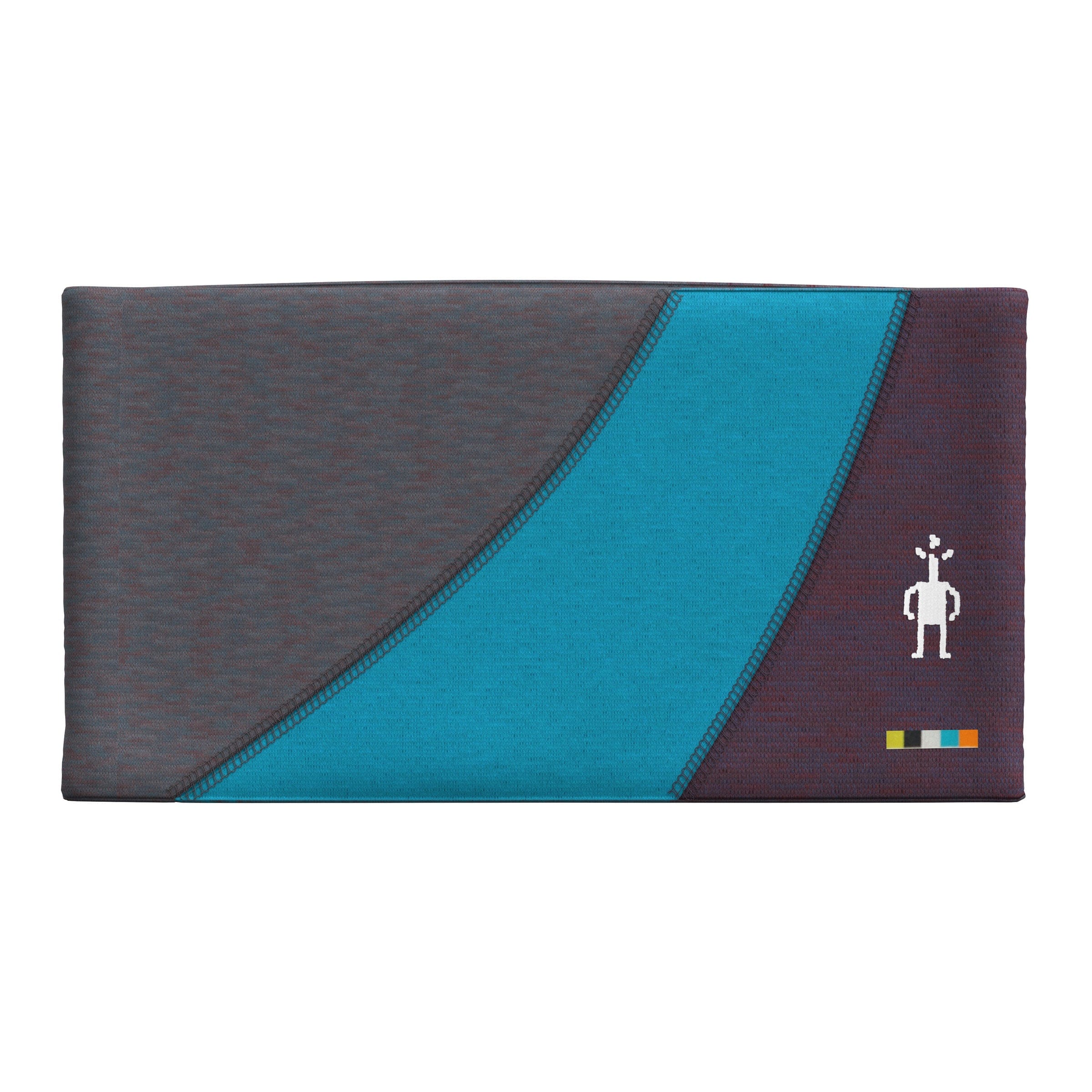 Smartwool Thermal Merino Colorblock Headband - Clearance  -  One Size Fits Most / Purple Iris Heather