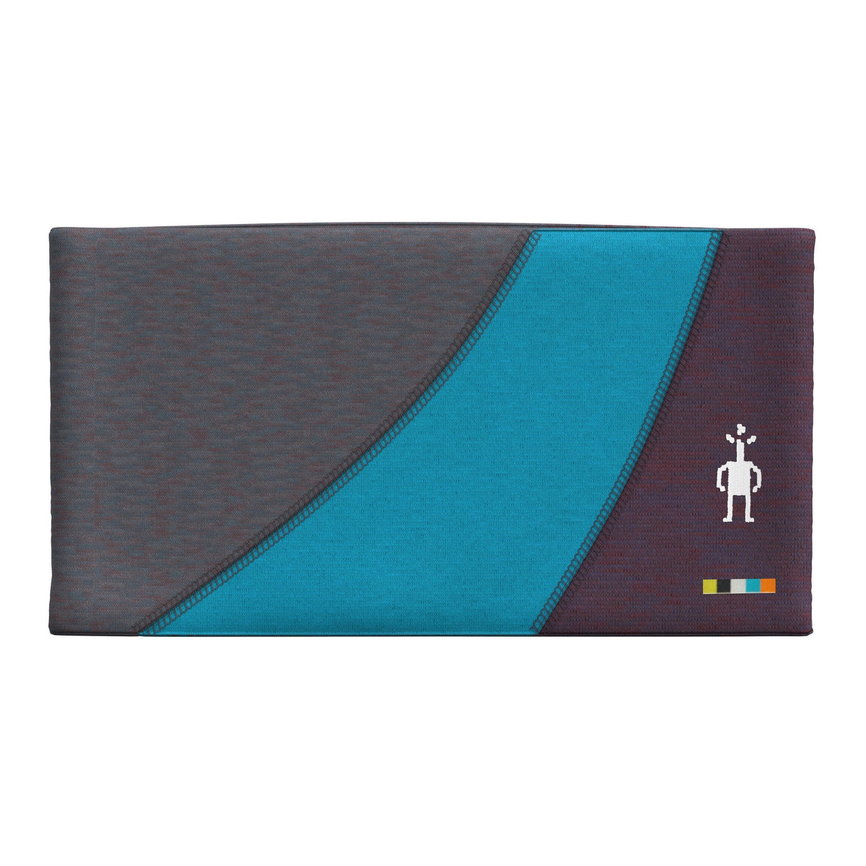 Smartwool Thermal Merino Colorblock Headband - Clearance  -  One Size Fits Most / Purple Iris Heather