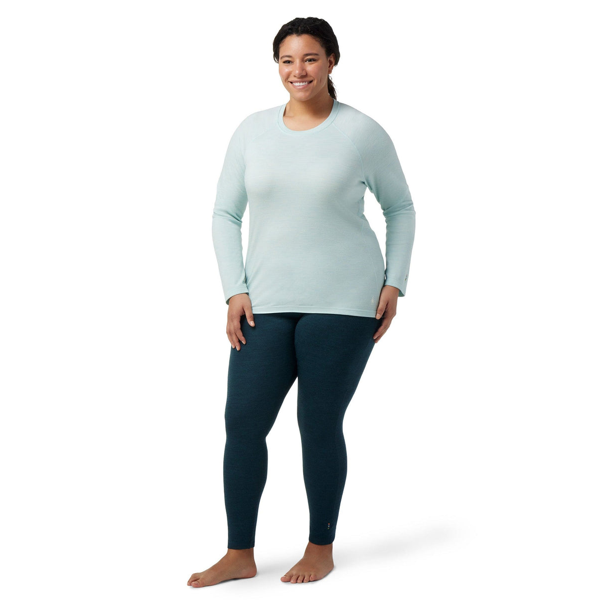 Smartwool Womens Classic Thermal Merino Base Layer Crew Plus - Clearance  -