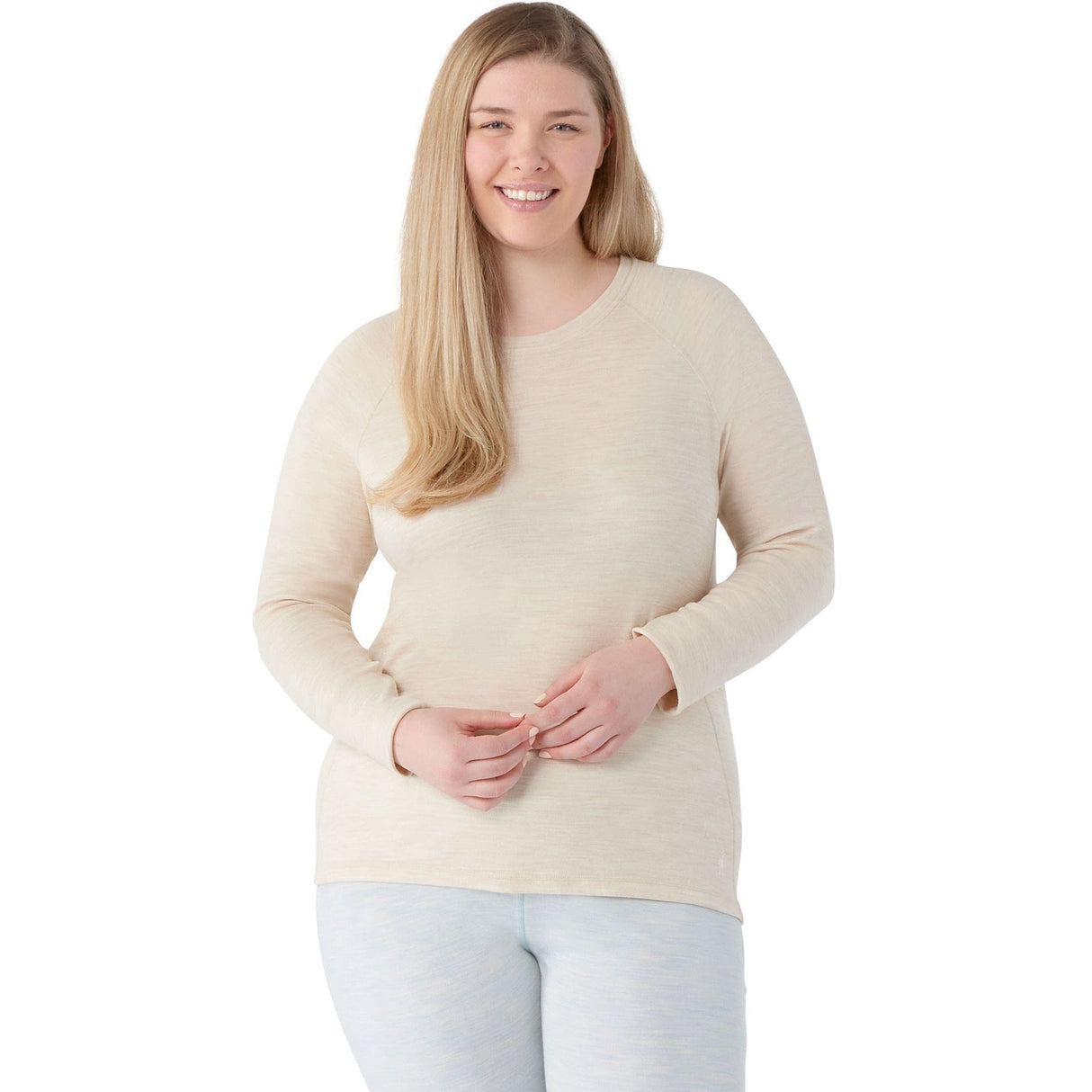 Smartwool Womens Classic Thermal Merino Base Layer Crew Plus - Clearance  -