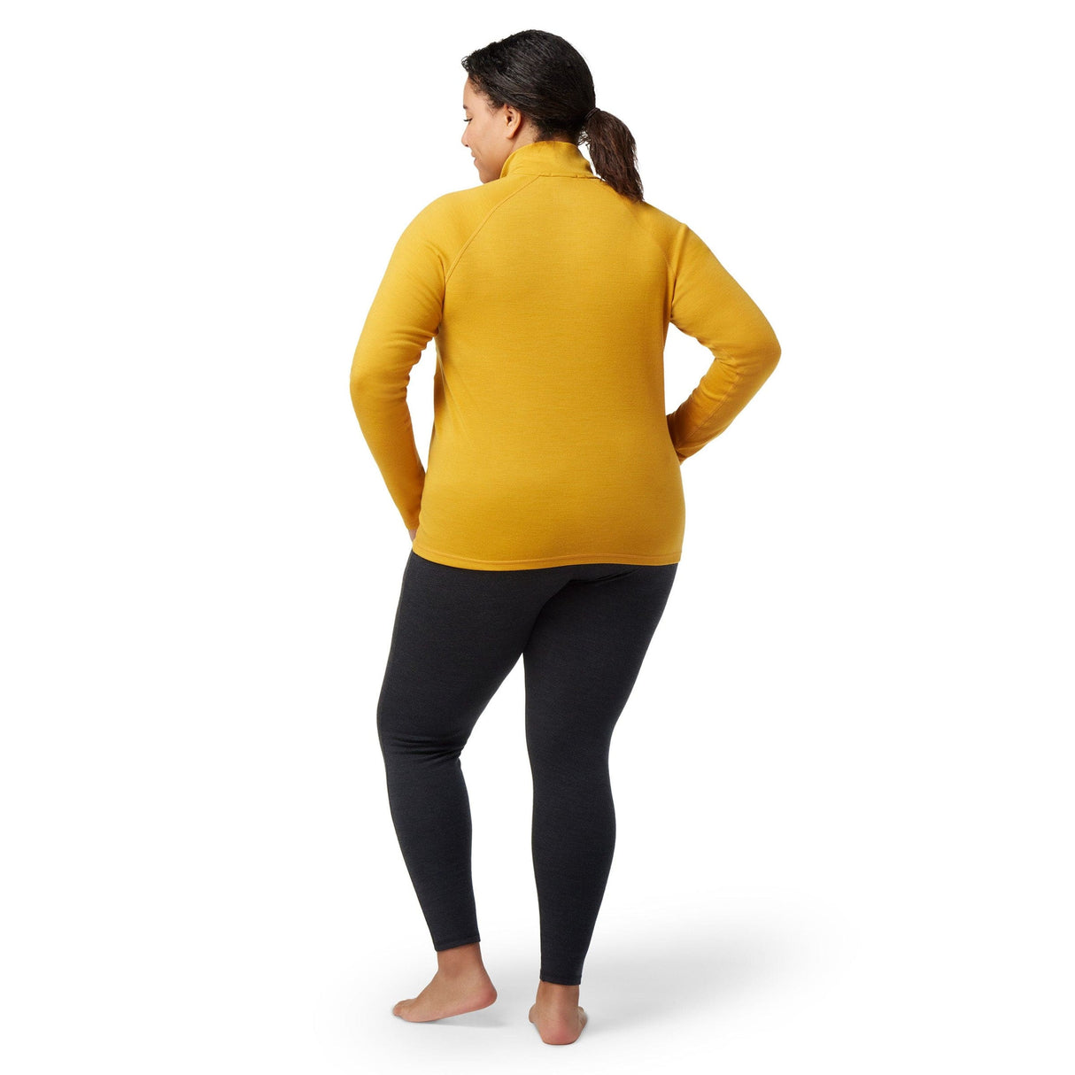 Smartwool Womens Classic Thermal Merino Base Layer 1/4 Zip Plus - Clearance  -