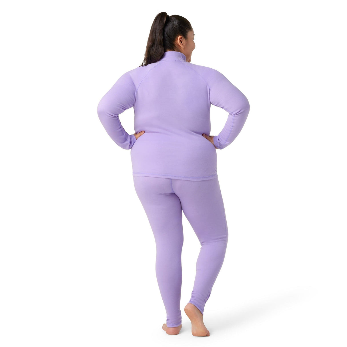 Smartwool Womens Classic Thermal Merino Base Layer 1/4 Zip Plus - Clearance  -