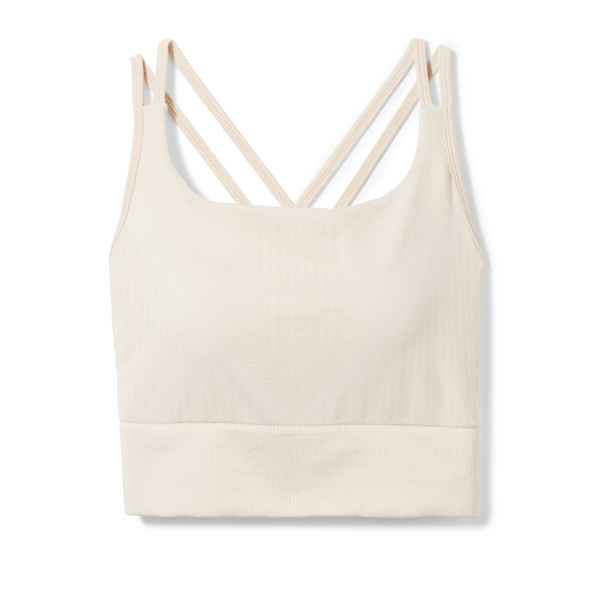 Smartwool Womens Intraknit Strappy Bra - Clearance  -  X-Small / Almond