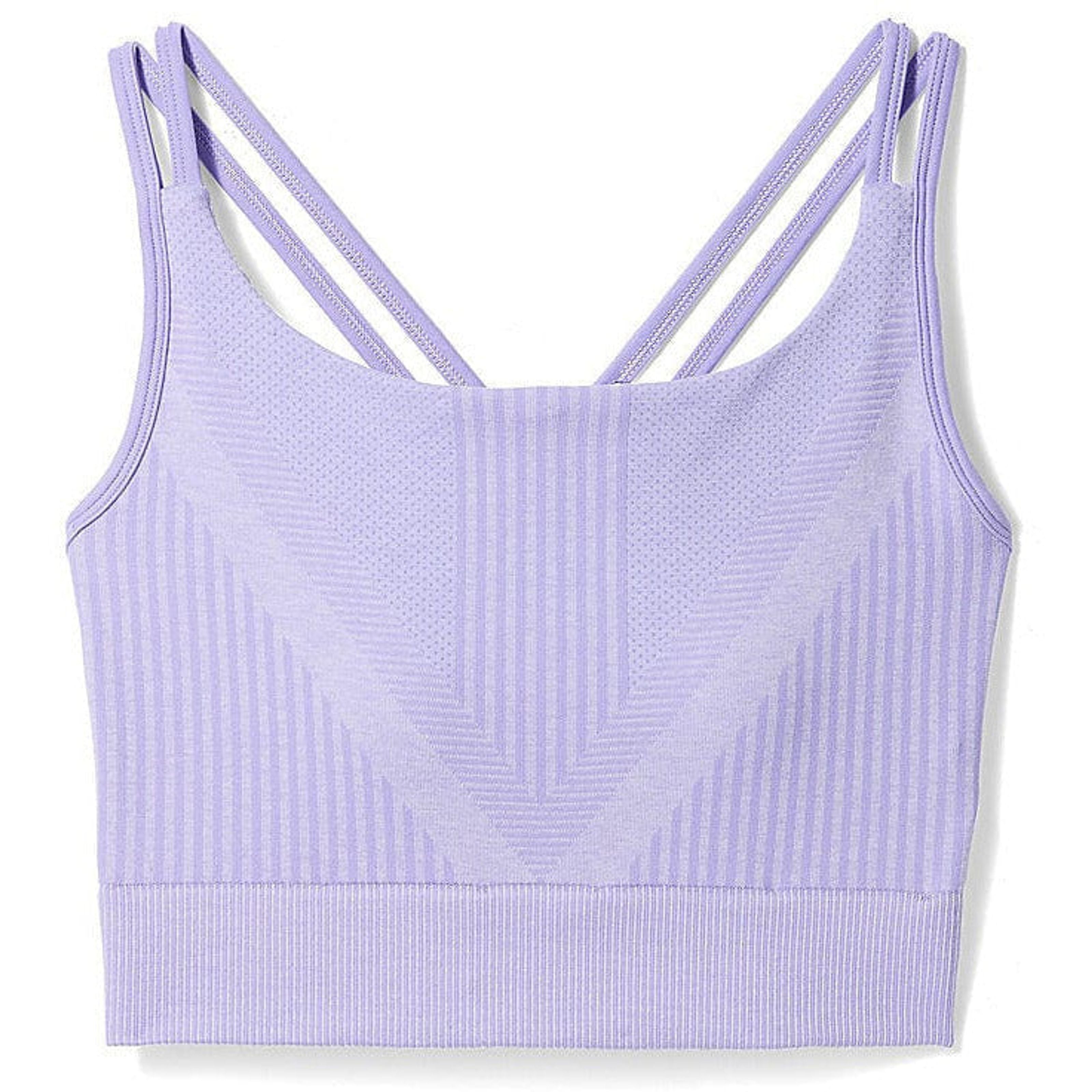 Smartwool Womens Intraknit Strappy Bra - Clearance  -  X-Small / Ultra Violet