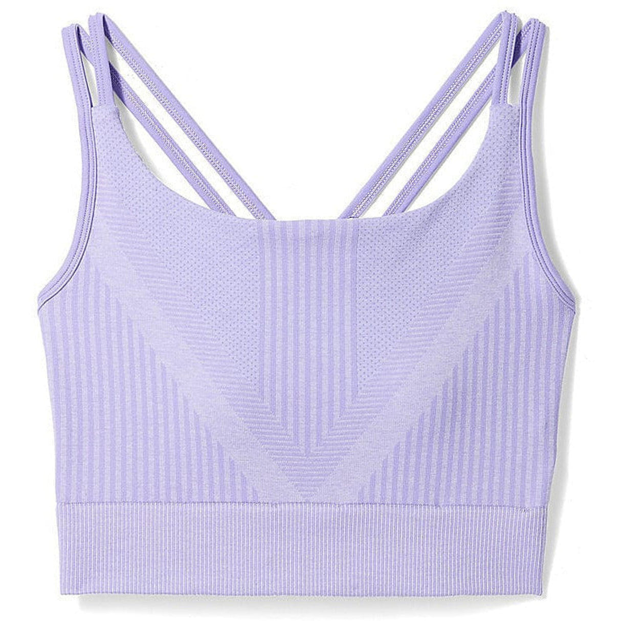 Smartwool Womens Intraknit Strappy Bra - Clearance  -  X-Small / Ultra Violet