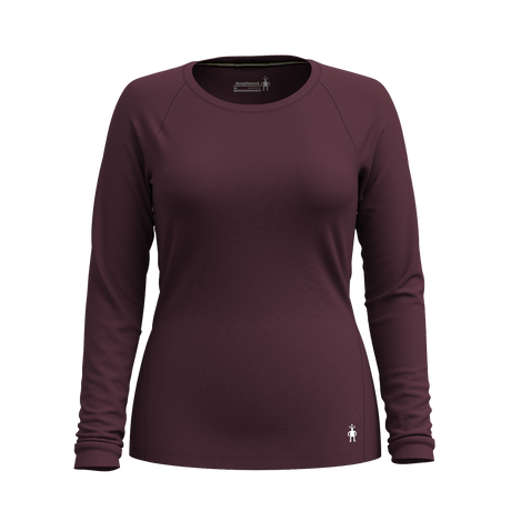 Smartwool Womens Classic All-Season Merino Base Layer Long-Sleeve  -  X-Small / Eggplant