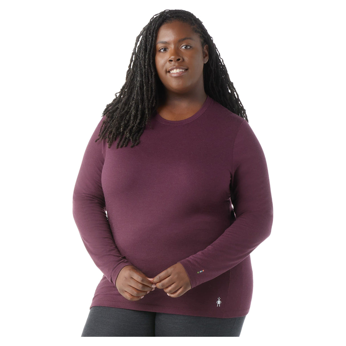 Smartwool Womens Classic All-Season Merino Base Layer Crew - Clearance -