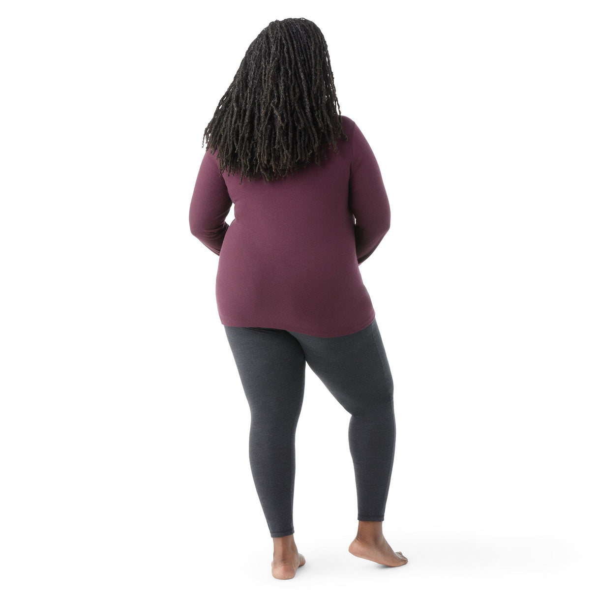 Smartwool Womens Classic All-Season Merino Base Layer Crew - Clearance -
