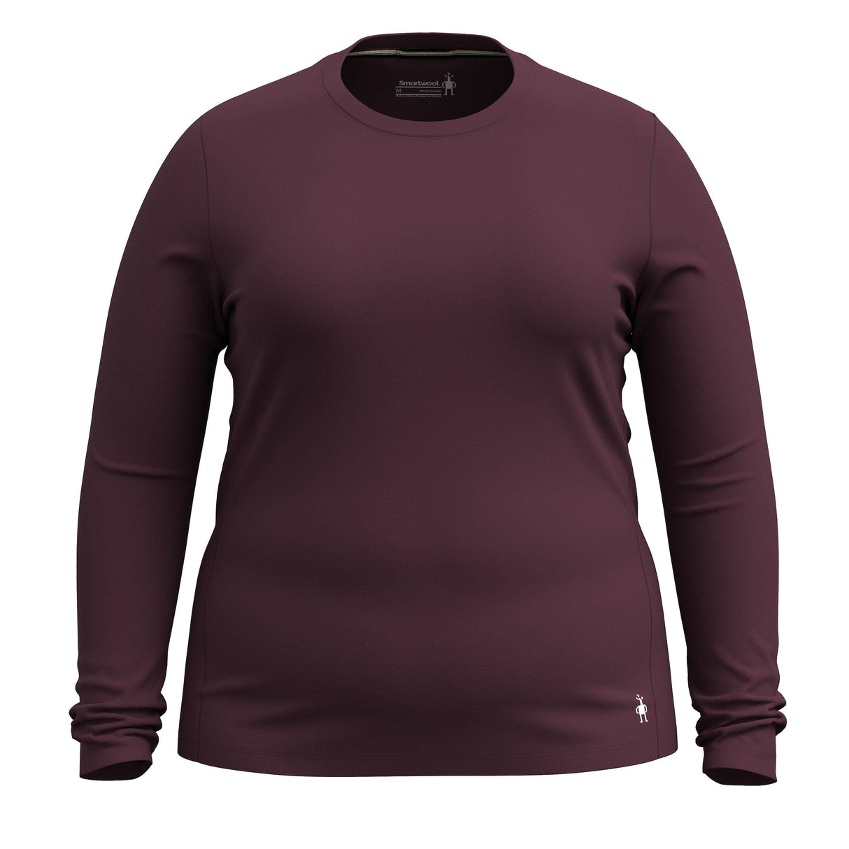 Smartwool Womens Classic All-Season Merino Base Layer Crew - Clearance - 2X / Eggplant